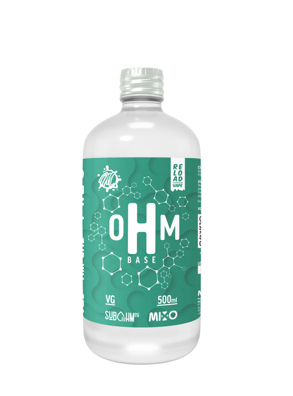 oHm Base - VG 500ml in 1000ml