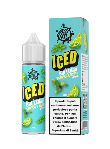 ICED - Gin Lemon Basilico Menta. Semplicemente Gin, Menta, Basilico e Limone ICE.