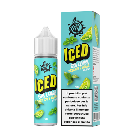 ICED - Gin Lemon Basilico Menta. Semplicemente Gin, Menta, Basilico e Limone ICE.