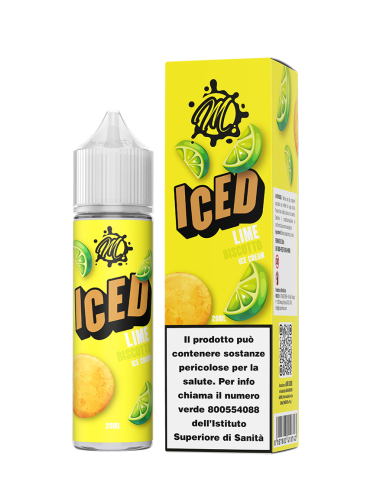 ICED Biscotto Lime  Liquido chiaro e all'olfatto risalta subito il forte odore di lime, ma drippandolo renderà il meglio di se.