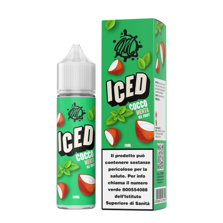 ICED Cocco Menta Volete avere l'"ESTATE DENTRO"? Svapate questo menta e cocco ghiacciato e la troverete!