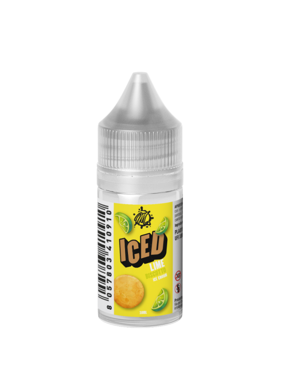 ICED - Biscotto Lime 10ml  Moonshine Vape