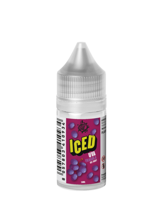 ICED - Uva Fragola 10ml  mix uva fragola  Svapate questa sensazione!