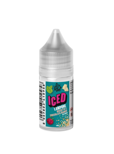 ICED - Lampone Biscotto Cioccolato Bianco 10ml| Moonshine Vape